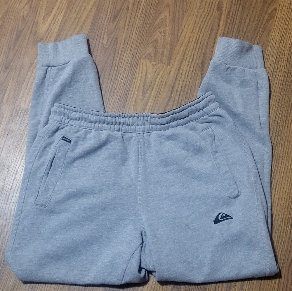 Y2K Quiksilver Men’s Small SP Embroidered Logo Joggers Retro Streetwear C54